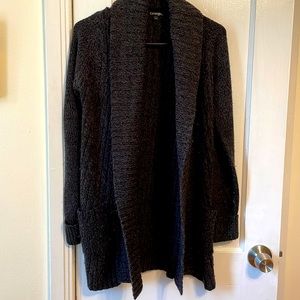 Brown Long Cardigan